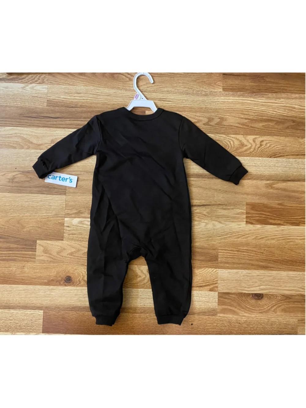 Baby Carter's Skeleton Bodysuit 9 Months Black and White NWT